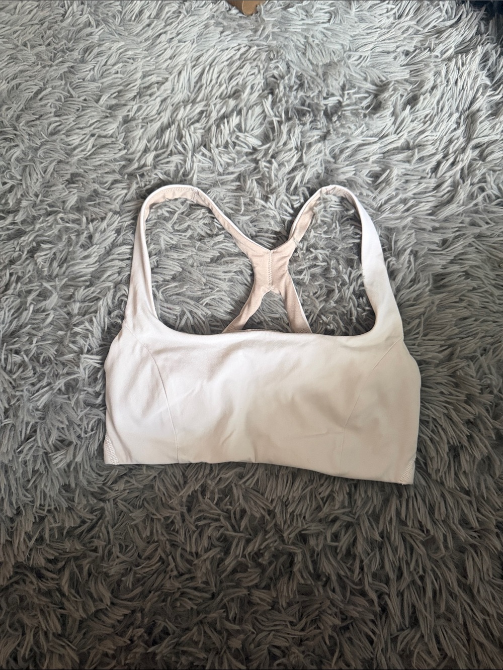 Lululemon Everyday Soft Racerback Bralette in white